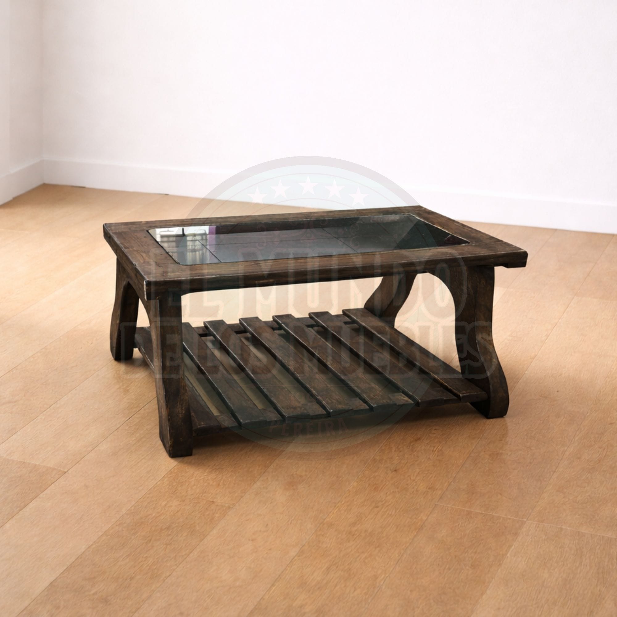 MESA DE CENTRO RÚSTICA